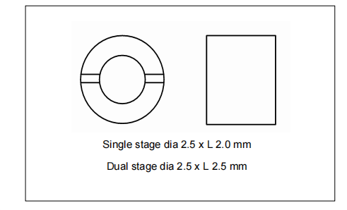YESWEHAVE Free Space Isolator 300 mW 1064 nm dimensions and engineering drawing in mm.