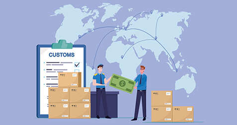 DUTIES & TAXES of 1ZJ45B520400024612