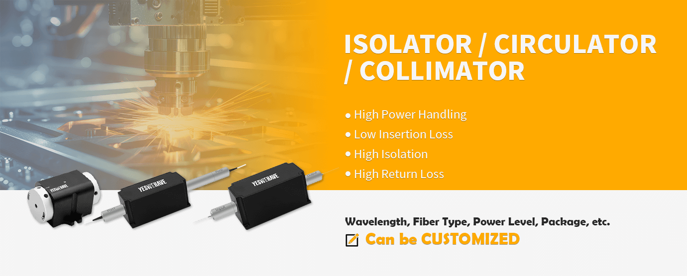 Features and applications of 1064 nm 500 W Fiber to Free-space Isolator