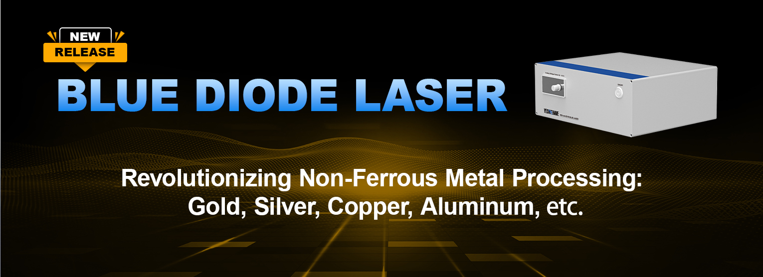High-performance blue diode lasers for industrial marking and engraving applications.